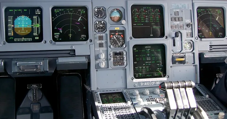 Tableau de bord de l'A340
